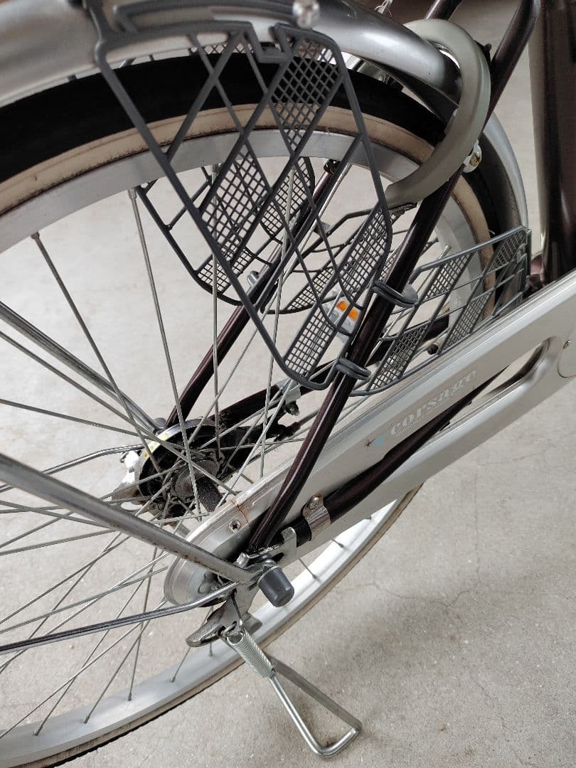 【引取価格】マルイシ　自転車　シティサイクル 24インチ ブラウン