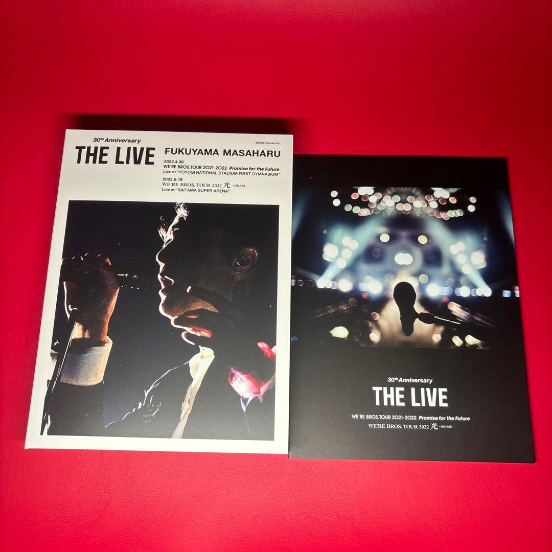 Blu-ray 福山雅治 30th Anniver THE LIVE 初回限定