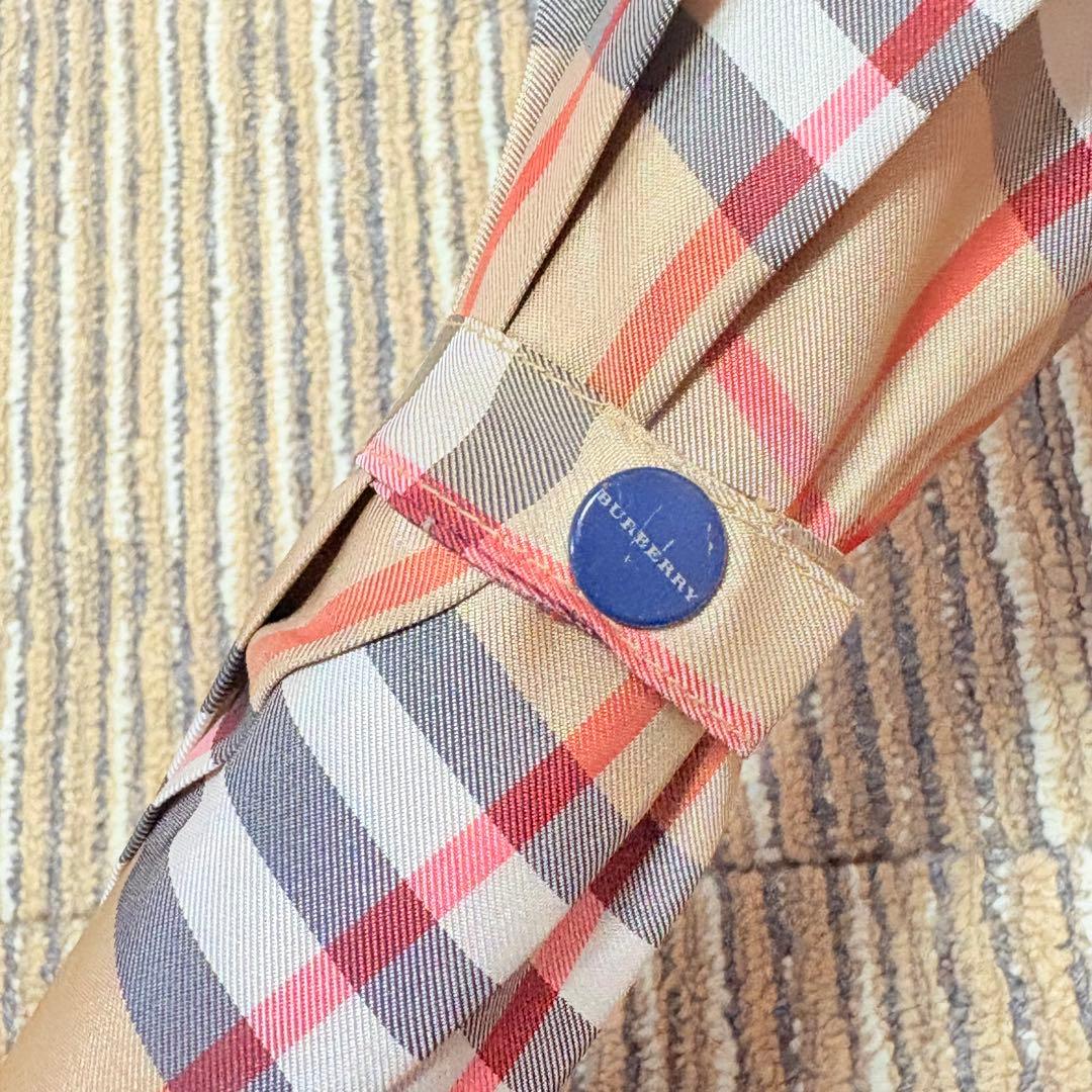 BURBERRY バーバリー　ノバチェック　ベージュ　晴雨兼用長傘