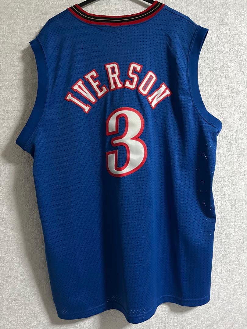 NBA 76ers Iverson ユニフォーム 2XL