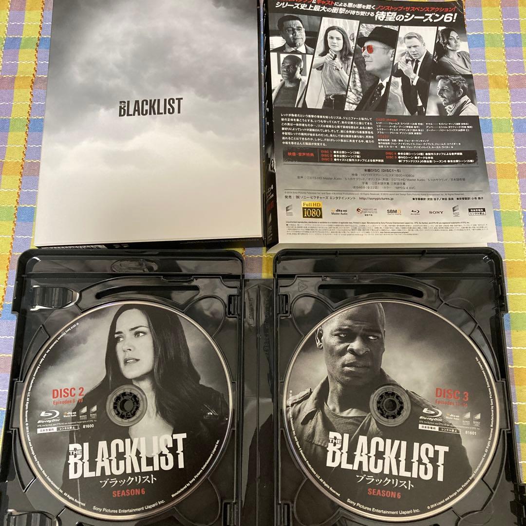 ブラックリスト DVD コンプリートボックス　シーズン１〜６　まとめ売り