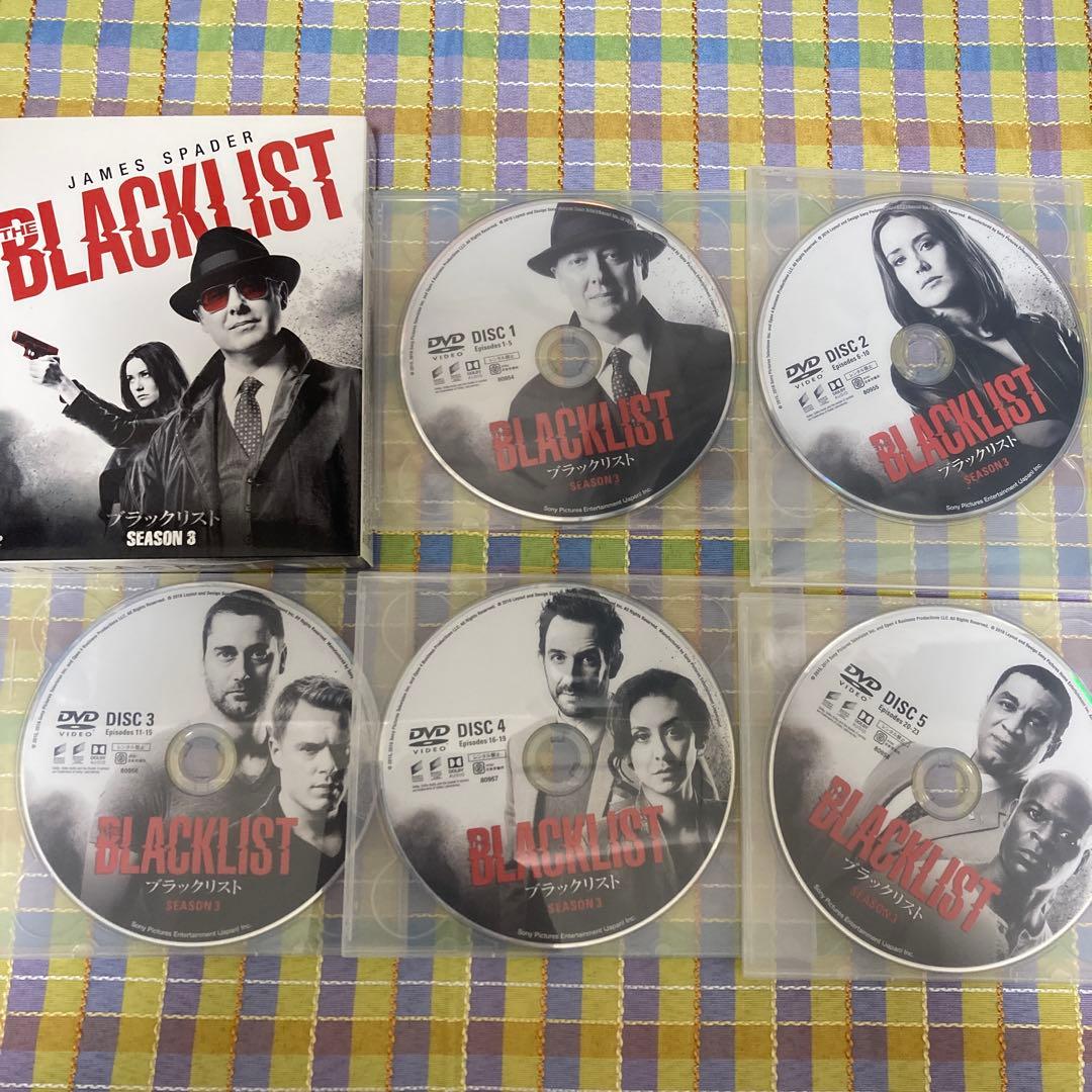 ブラックリスト DVD コンプリートボックス　シーズン１〜６　まとめ売り