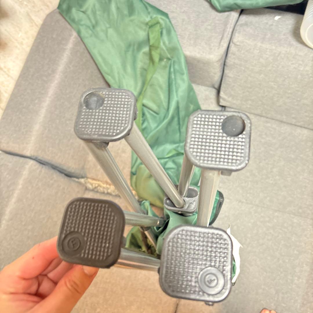 Coleman アウトドアチェア 肘掛け付き三脚セット