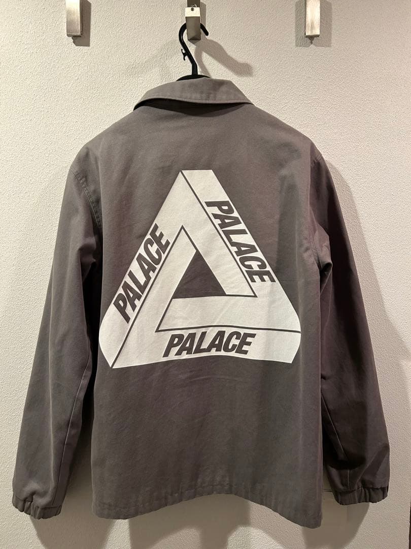 【PALACE】グレー コーチジャケット