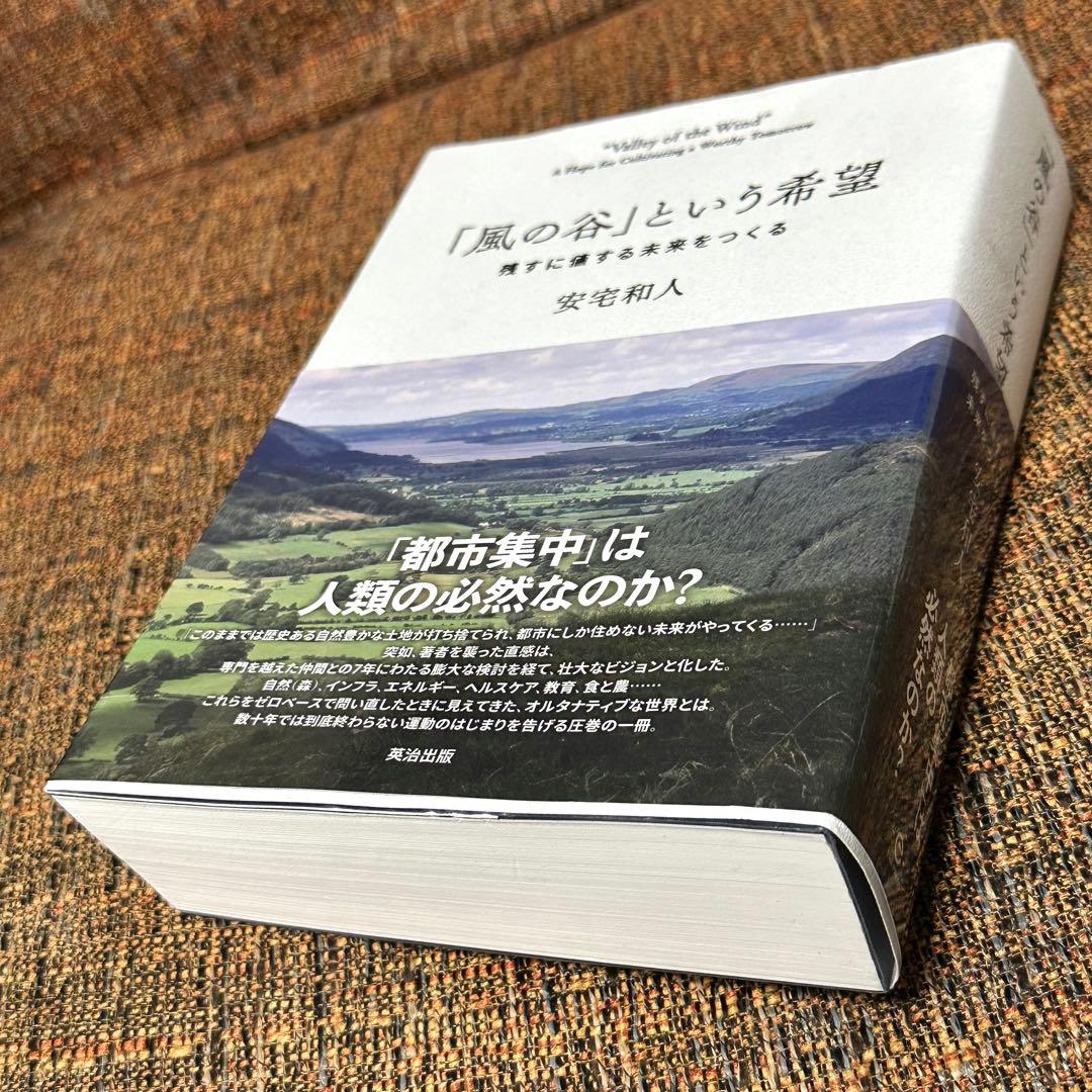 「風の谷」という希望　残すに値する未来をつくる 安宅和人／著　第１版 第１刷