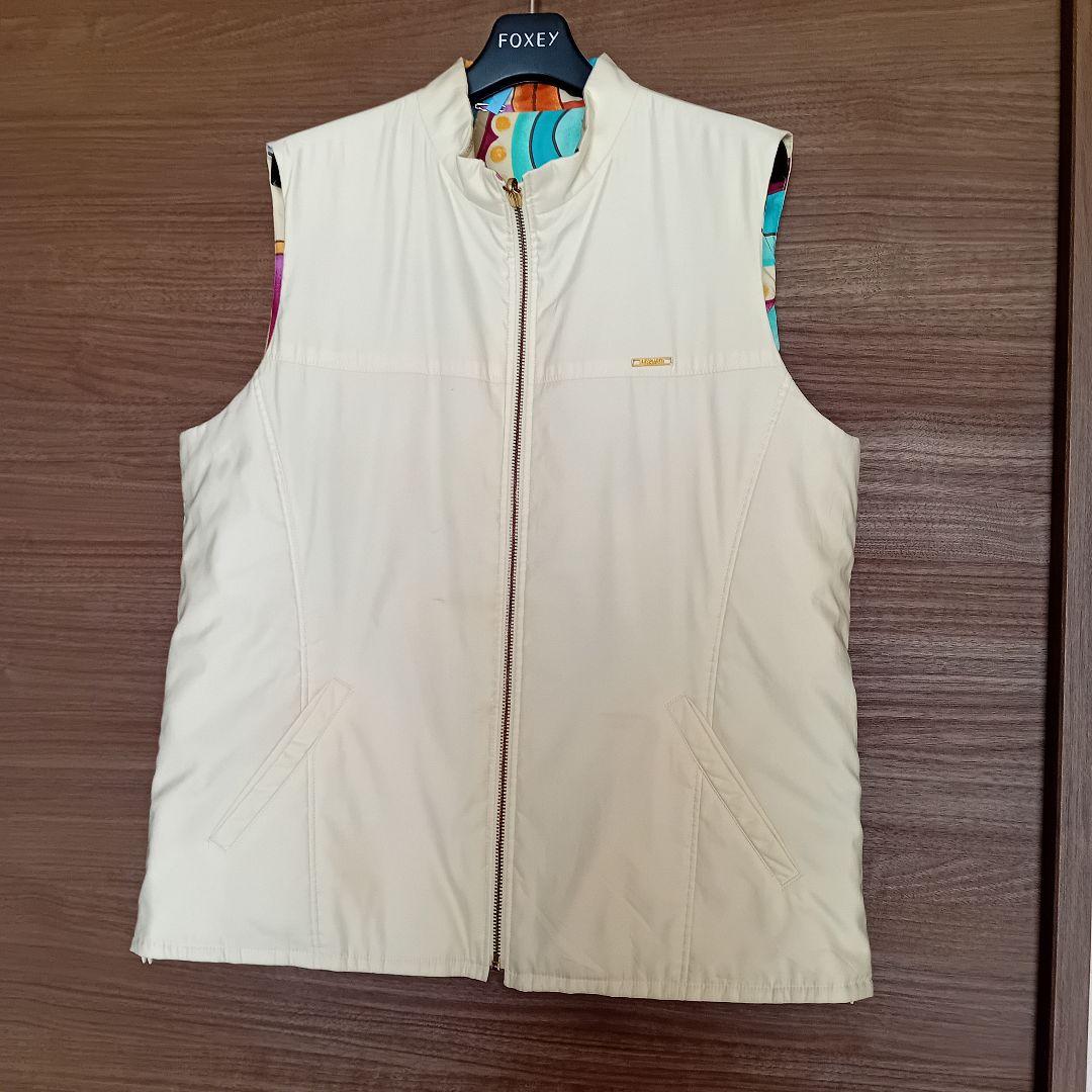 【LEONARD SPORT レオナール】リバーシブルベスト 中綿 42