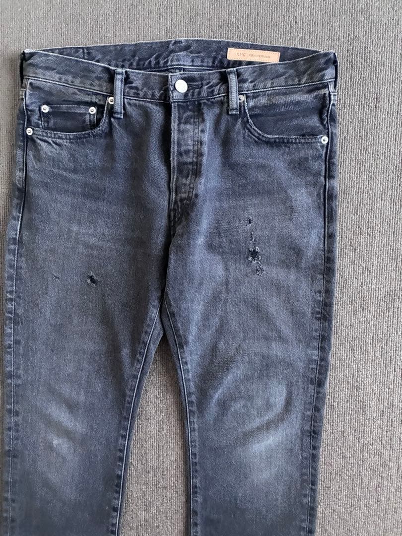 パンツ RHC/Ron Herman ARNOLD black indigo denim