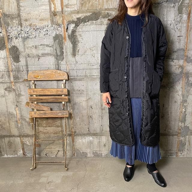 【新品・未使用】HYKEのキルティングライナーコート
