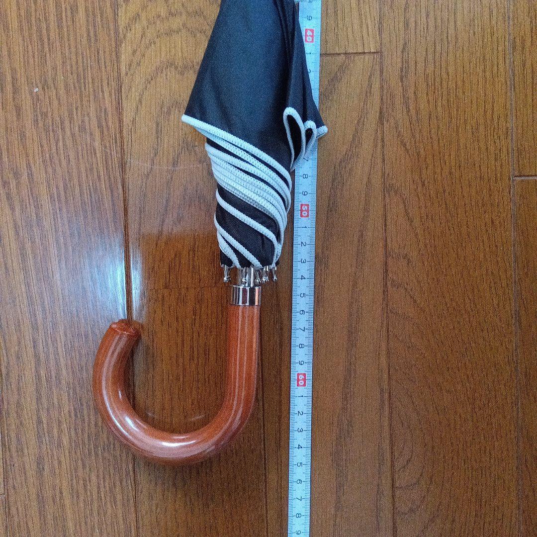 ポロ・ラルフ・ローレン 長傘 晴雨兼用 黒ショート 傘 日傘