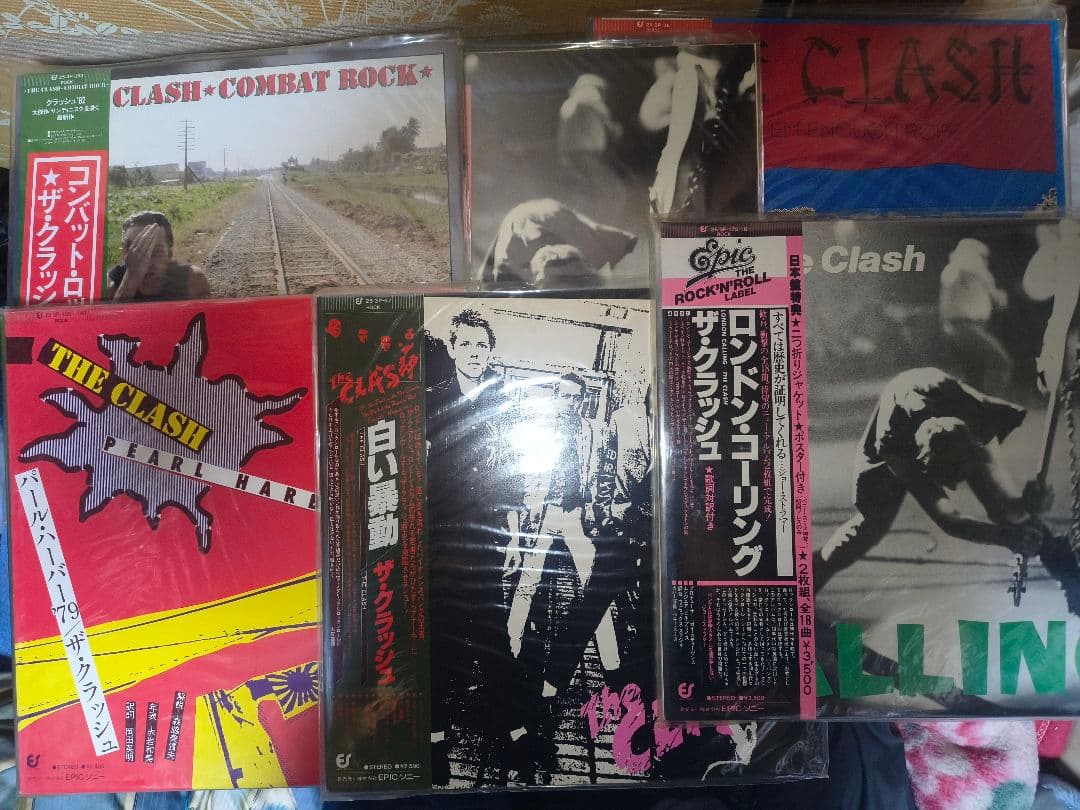 The Clash LPレコード6枚セット