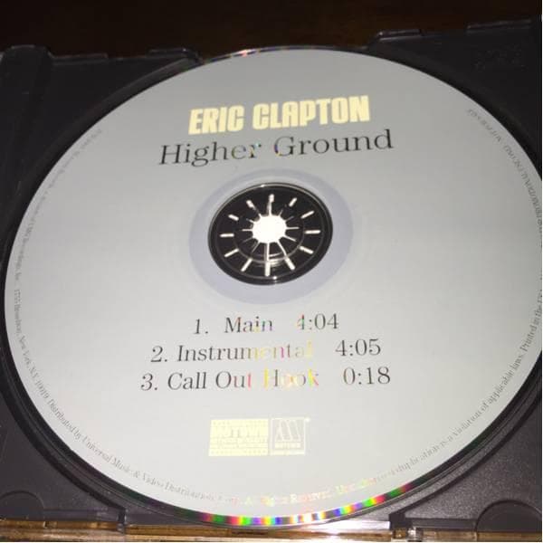 アルバム未収録 Version！E.CLAPTON/HIGHER GROUND