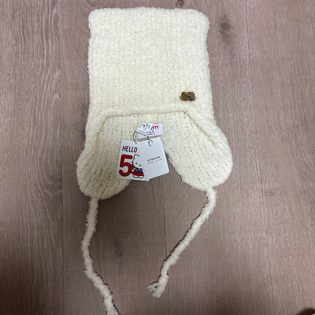 HELLO KITTY 猫耳ニット帽　C4A14 他セット