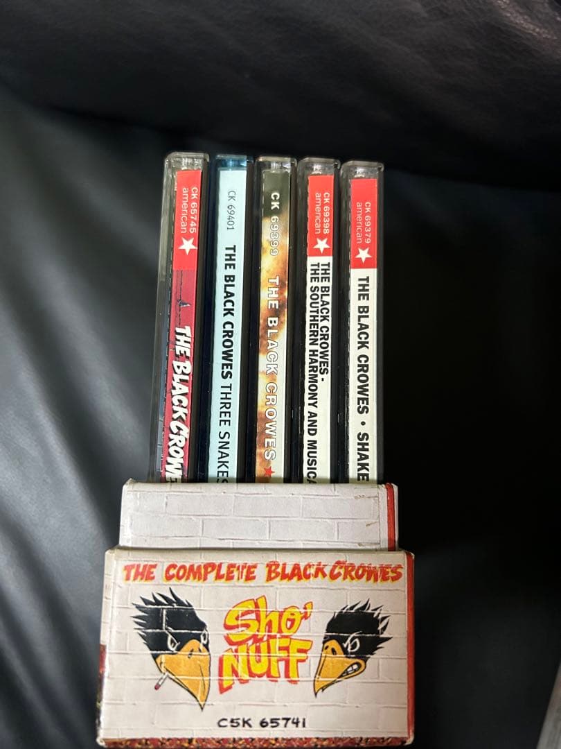 来日決定。CD BOX ブラッククロウズSHONUFF 5枚組セット　輸入盤