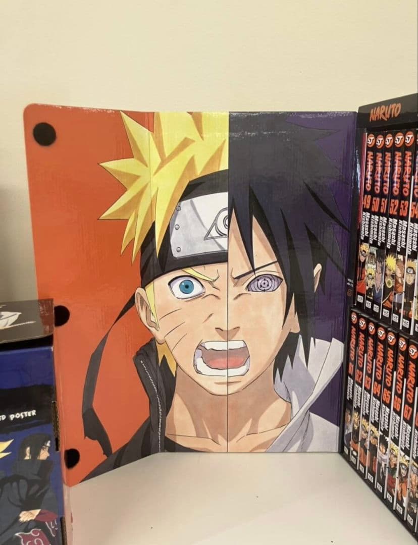Naruto Box Set 1.2.3Volumes 英語版3BOX全巻セット