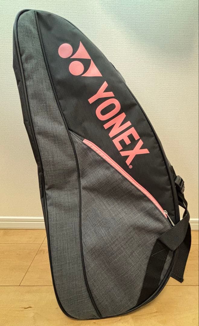 YONEX ラケットバッグ 　BAG2132R　 黒/ライトピンク　美品　6本用
