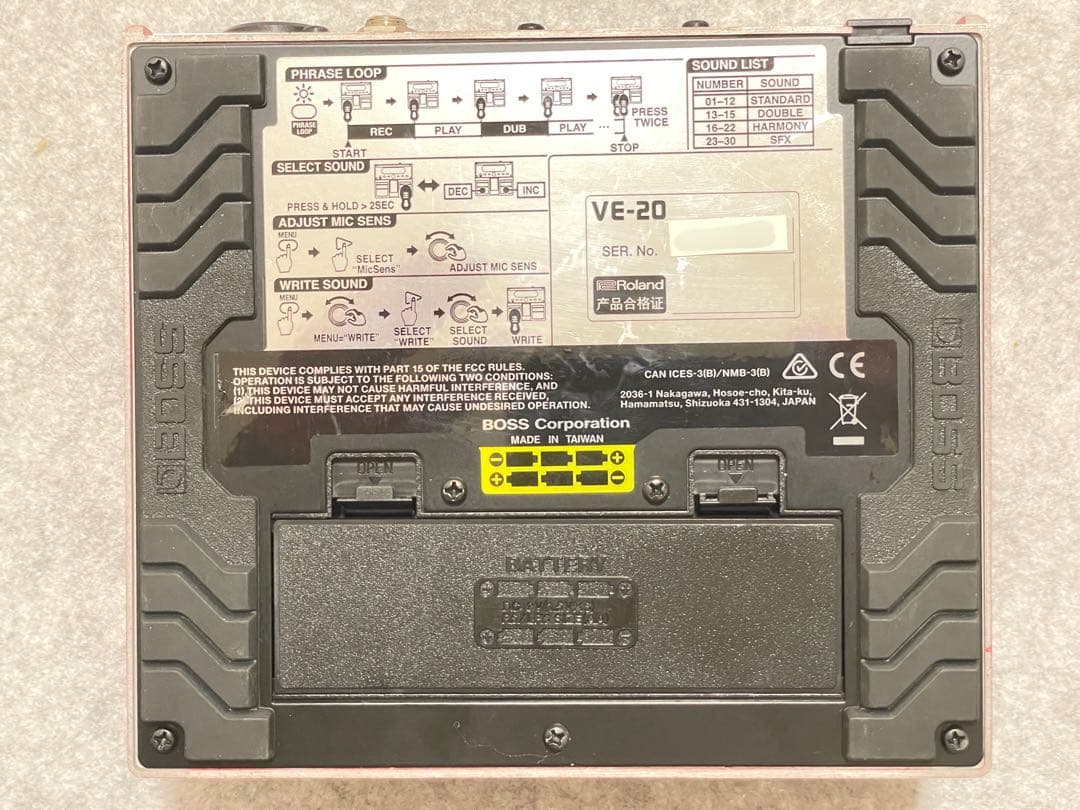 配信機器・PA機器・レコーディング機器 BOSS VE-20&PSA-100