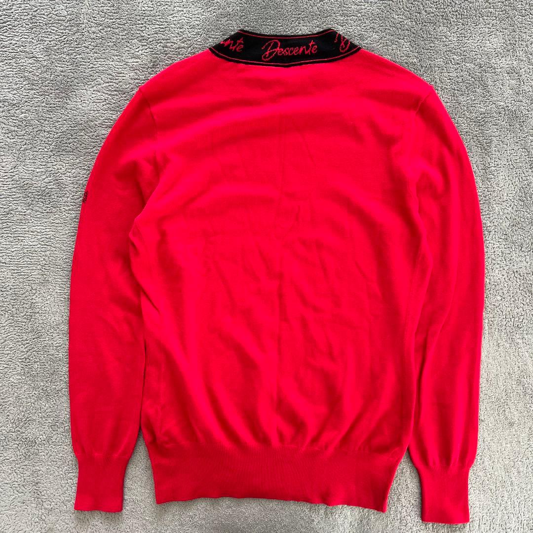 LUXE モックネックセーター　デサントゴルフ　DESCENTEGOLF ニット