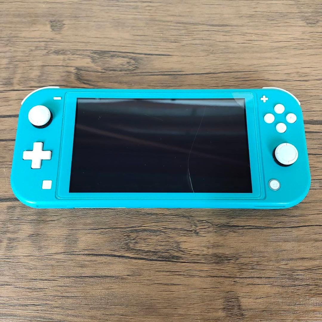 Nintendo Switch Lite ターコイズ　充電器　おまけ付き