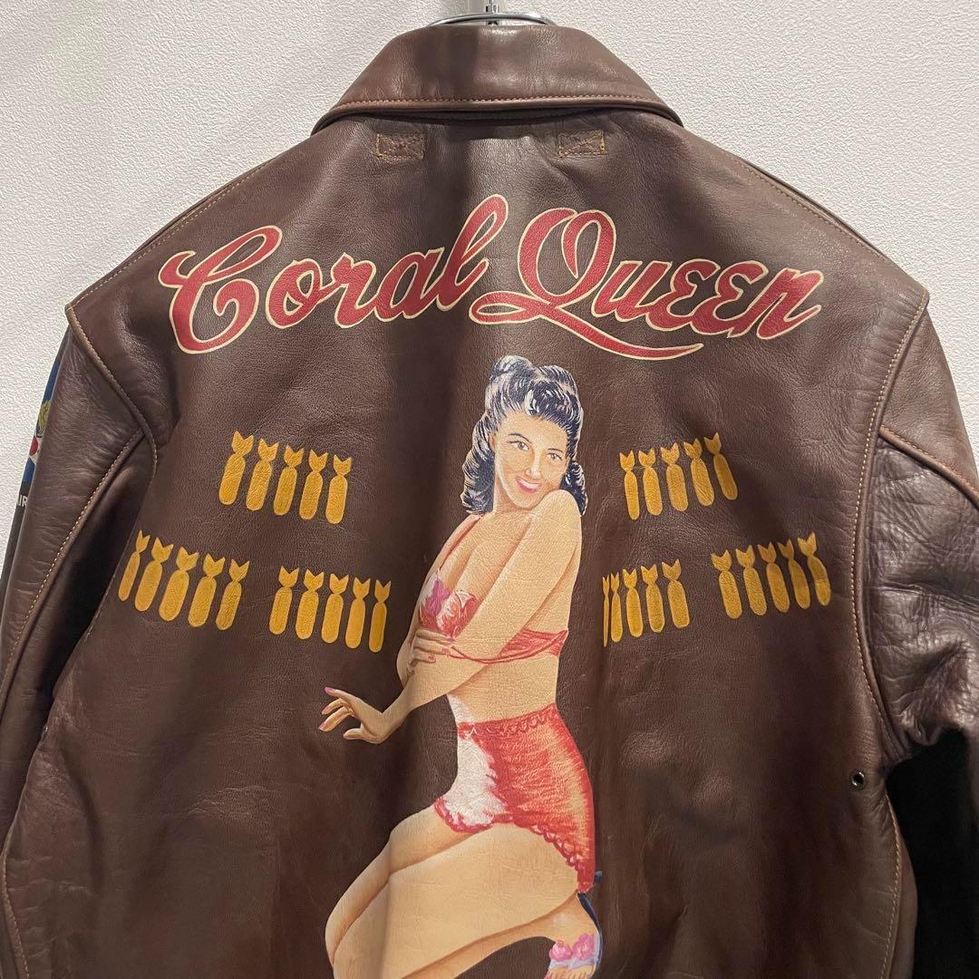 0*タ様 Buzz Rickson’s バズリクソンズ　ピンナップガール　レザー