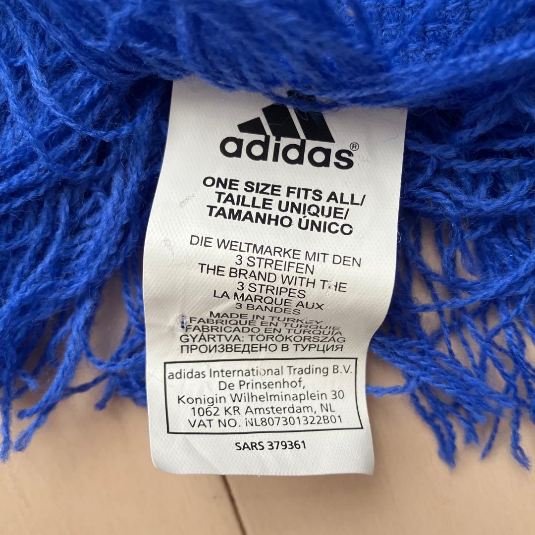 公式　CHELSEA FOOTBALL CLUB マフラー　adidas