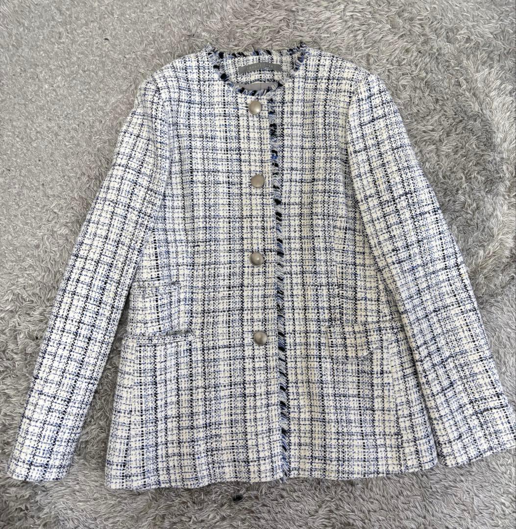 theory luxe ツイードジャケット