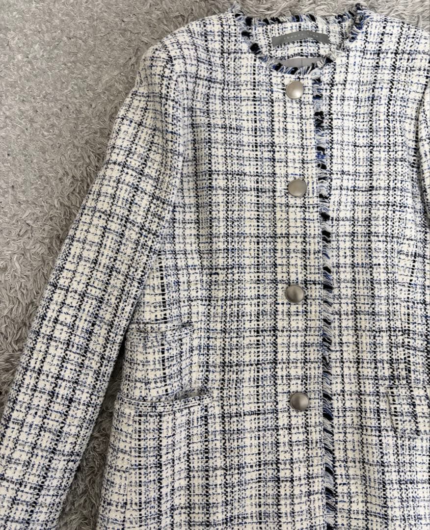 theory luxe ツイードジャケット