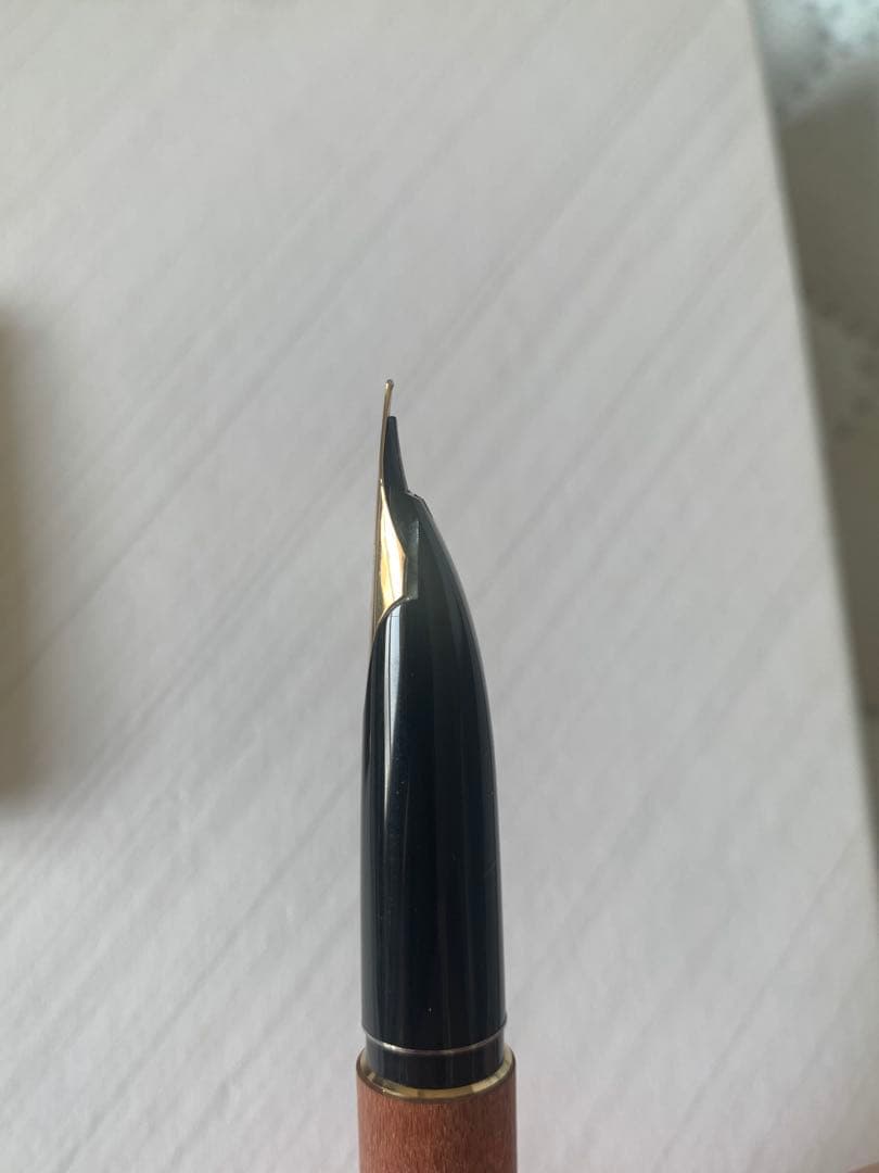 PILOT Custom 楓 木軸 万年筆 18Kペン先