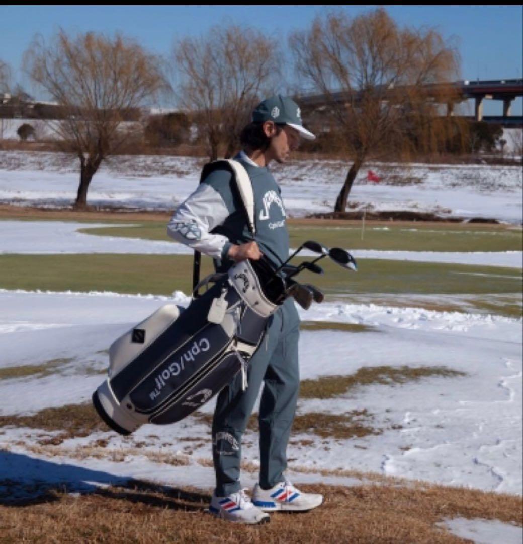 JONES Cph/Golf キャップ グレー/ホワイト