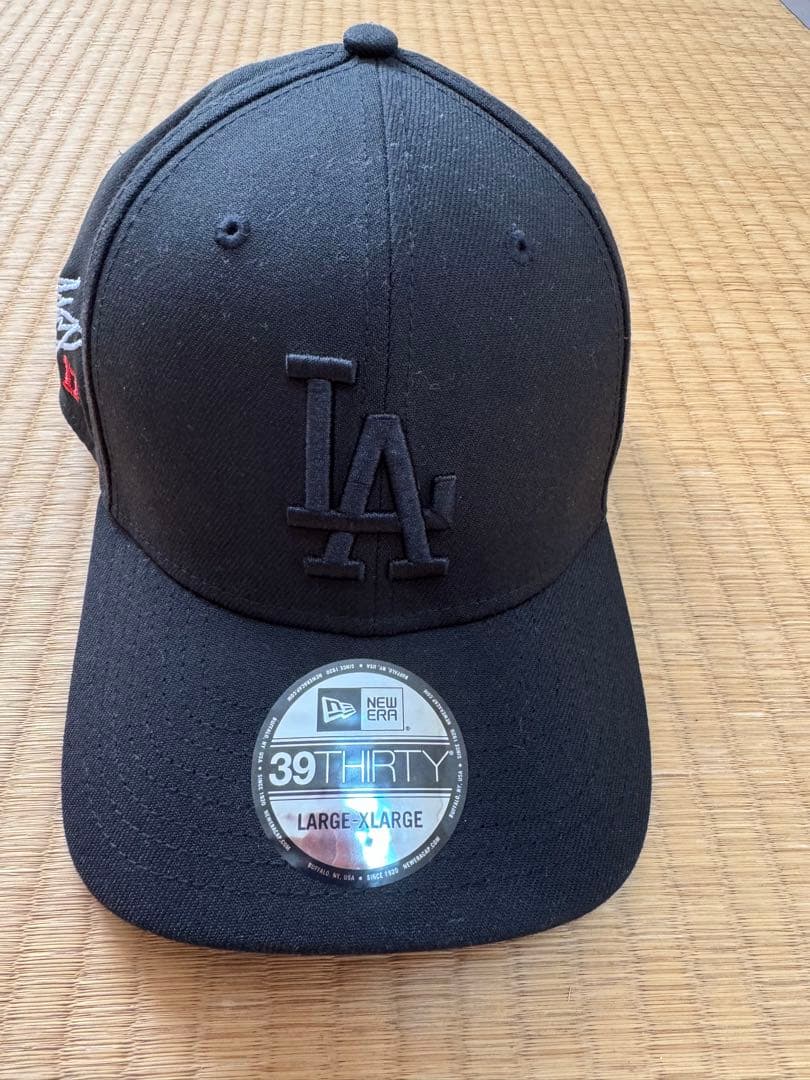 【新品未使用】ドジャース　キャップ　大谷翔平選手　刺繍付き
