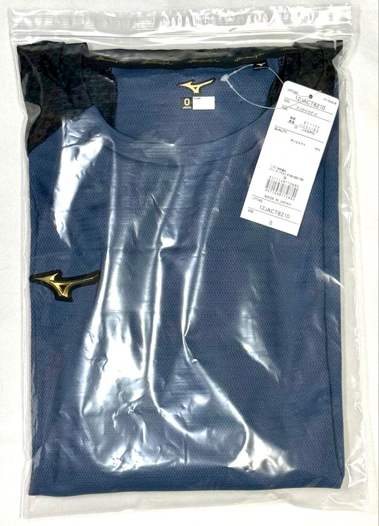 【ミズノプロ】 直営店限定 クーリングTシャツO インディゴ 12JACT82