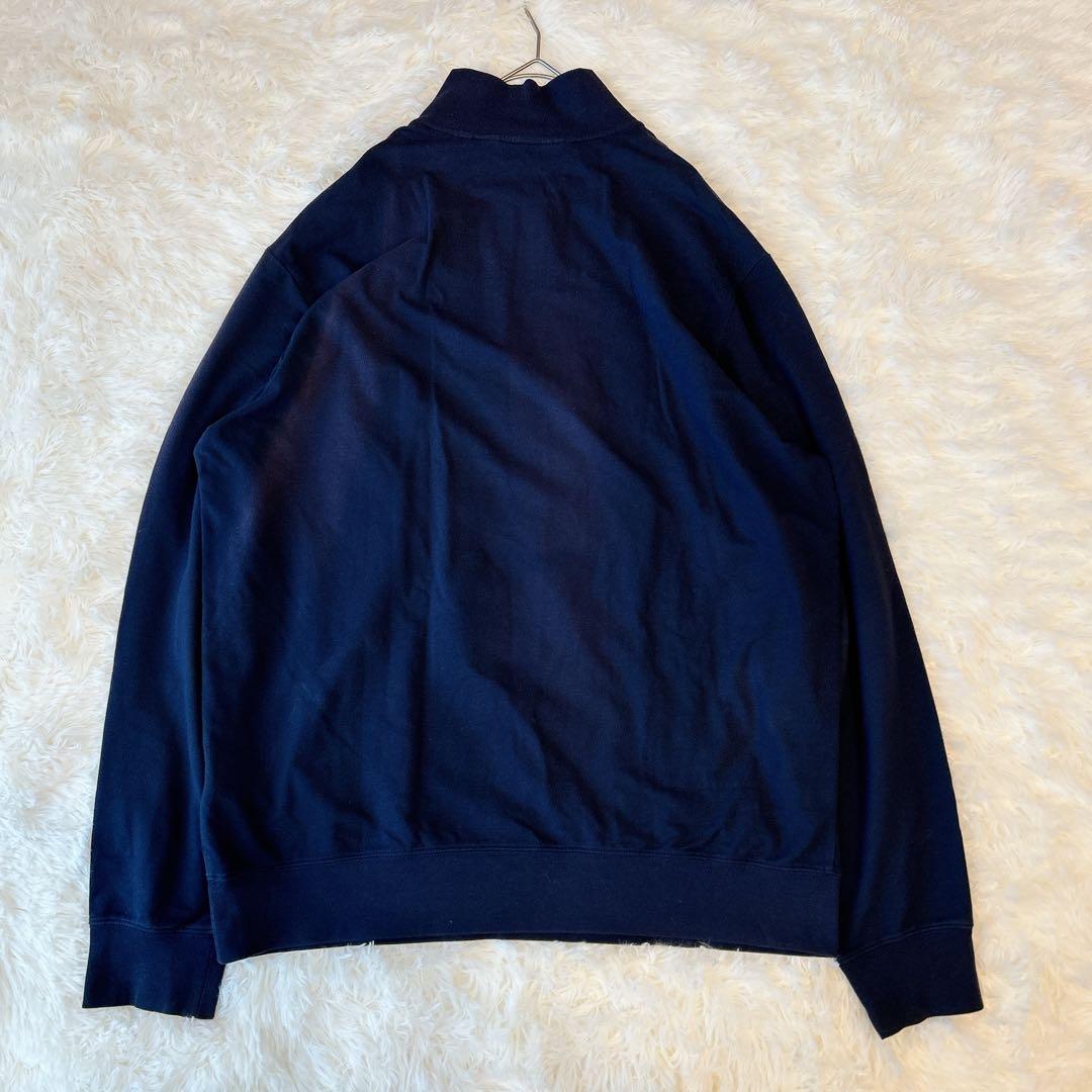 POLO GOLF ポロゴルフ ハーフジップ スウェット ネイビー Lサイズ