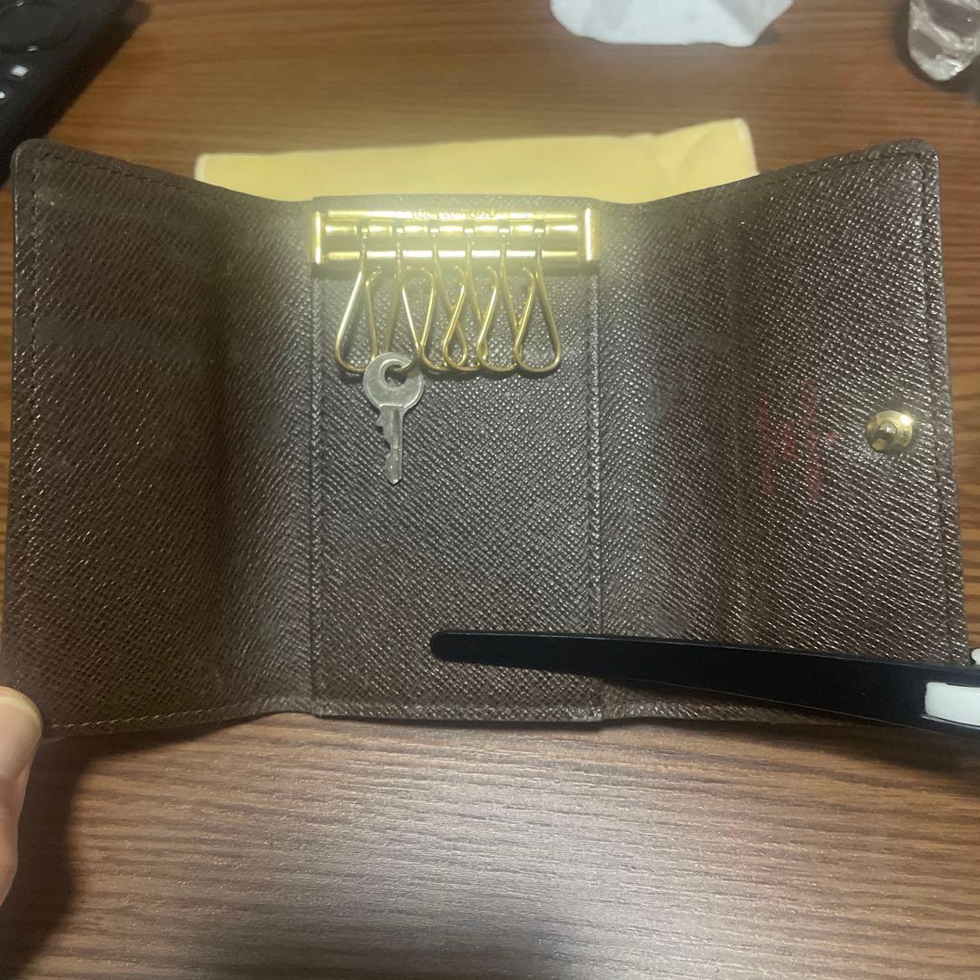 【ちゃんはる】Louis Vuitton ダミエキーケース 保存袋付き