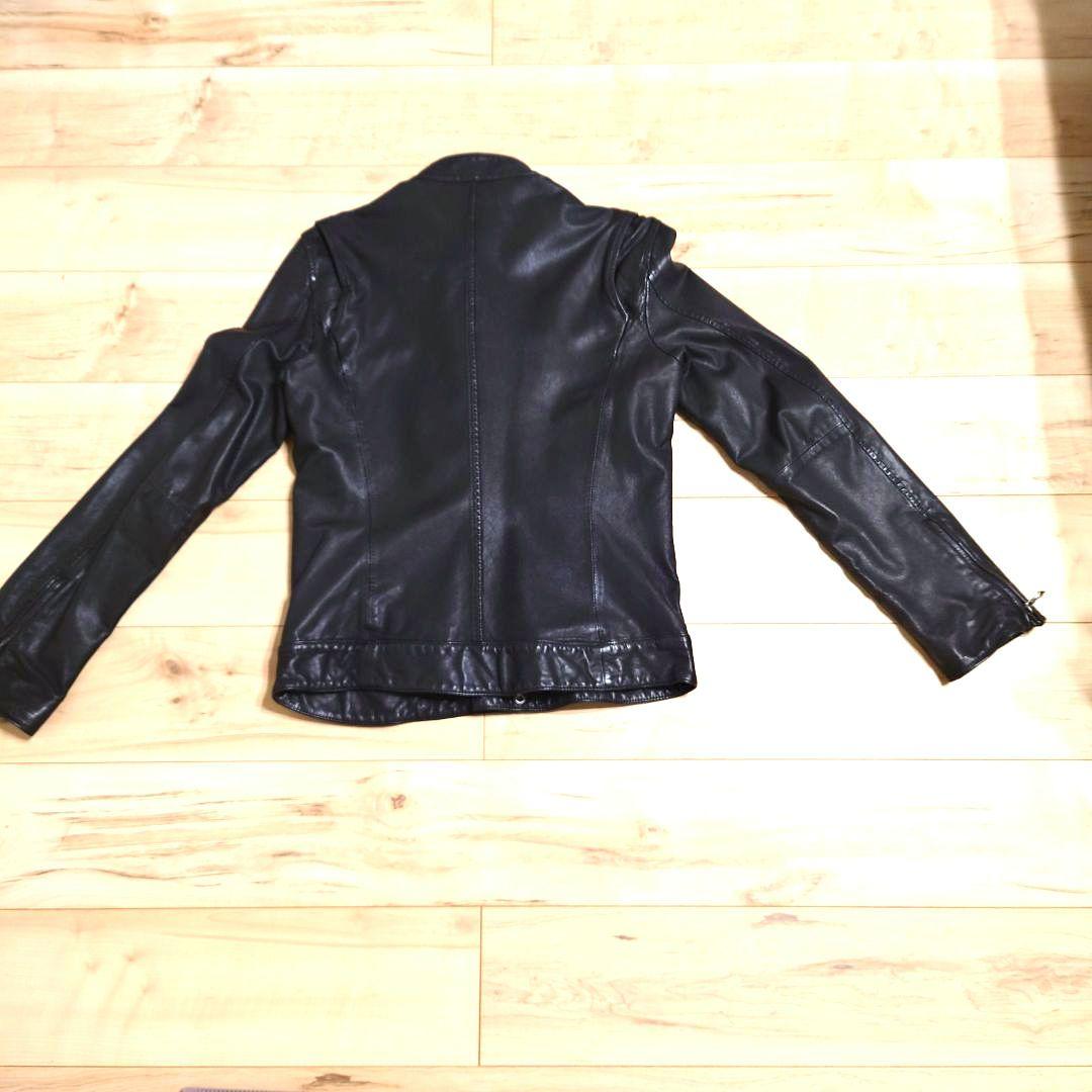 y*o様 近々出品取下　Haruf　レザーシングルライダースジャケット　本革