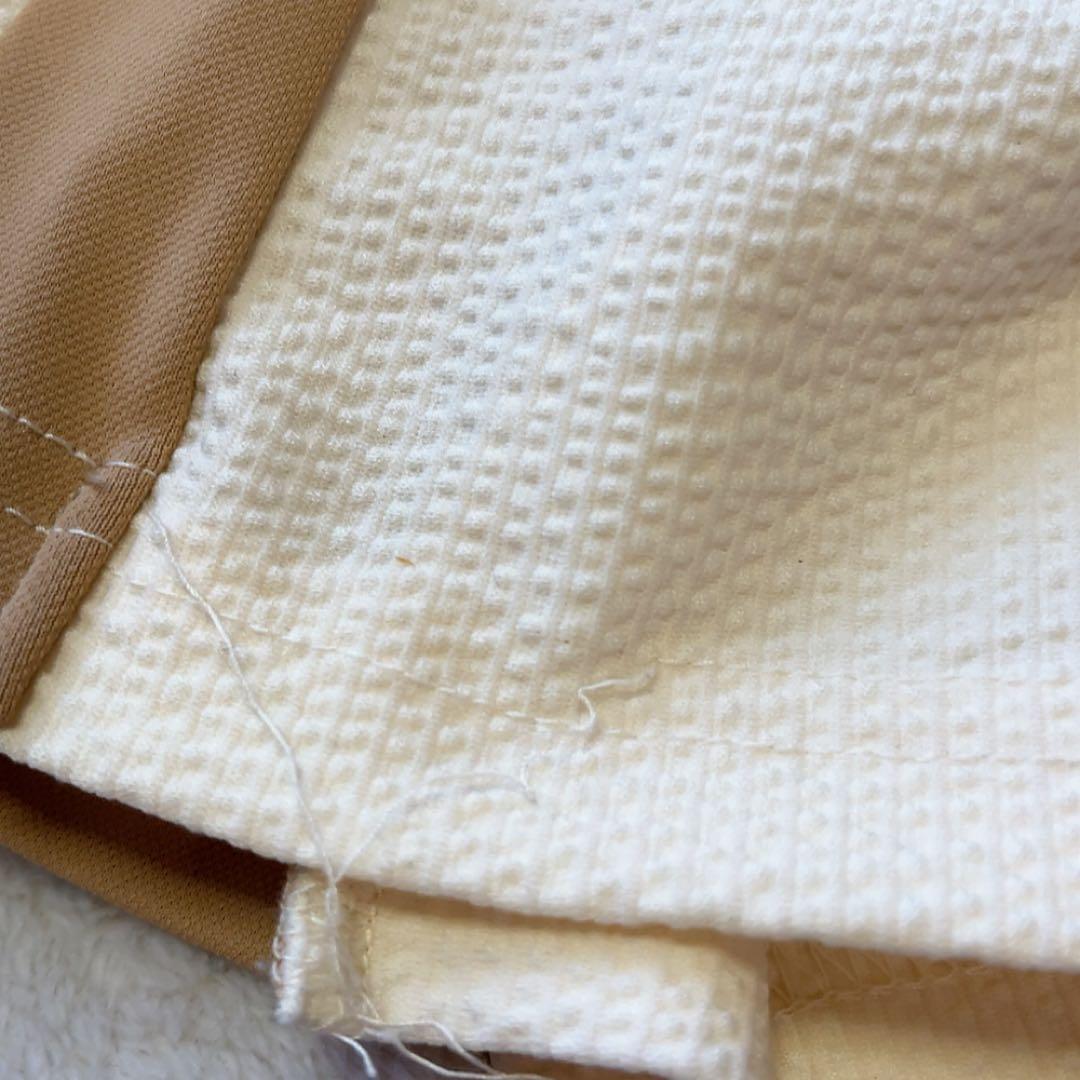 美品　近年　8YARDS ハチヤーズ　モックネック　ワンピース シアサッカー