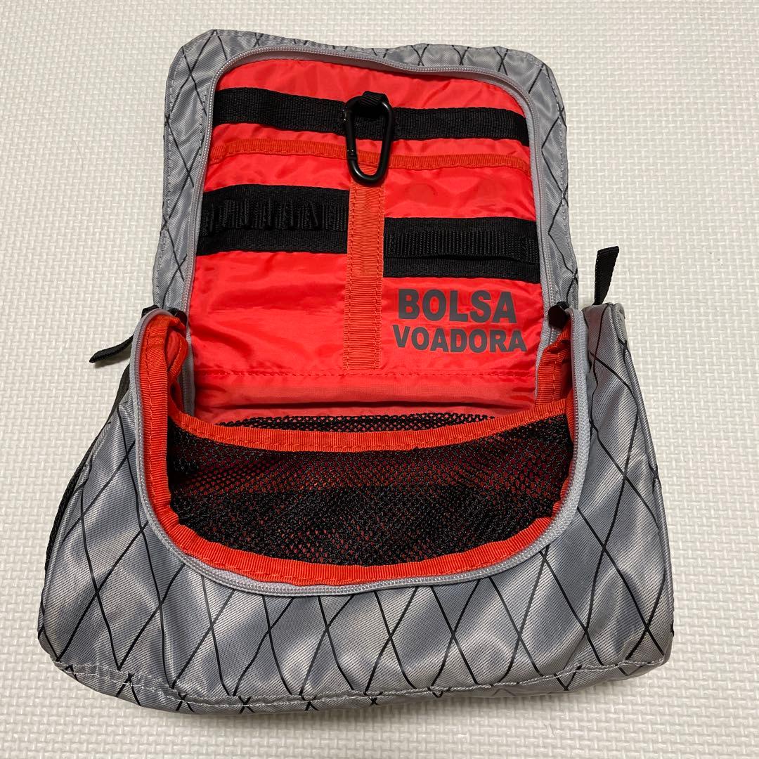 ミズノ　BOLSA VOADORA　ボルサヴォアドーラ　ポーチ　シルバー　ゴルフ