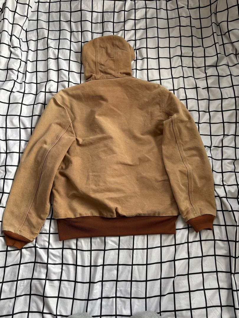 Carhartt ダックジャケット アクティブジャケット ブラウン 古着