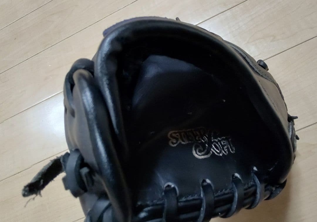 一般軟式野球　ミズノ　ファーストミット+グローブ袋