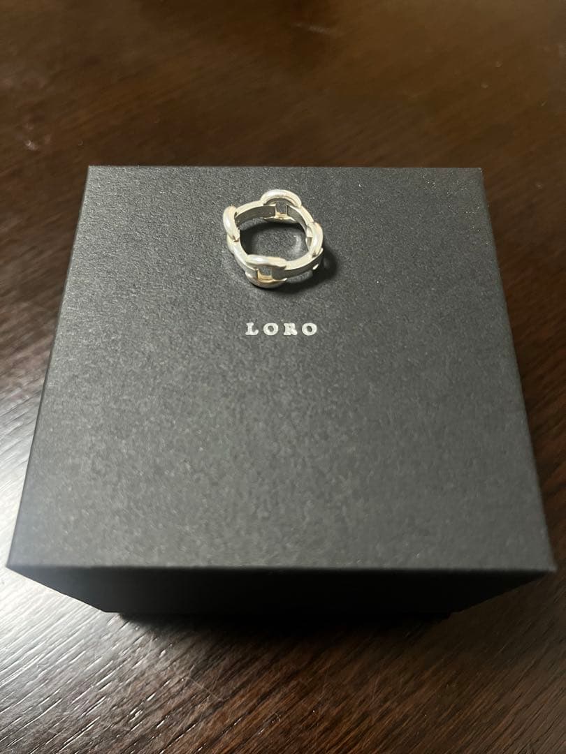 未使用品LORO VO ring 01 シルバーリング ピンキー
