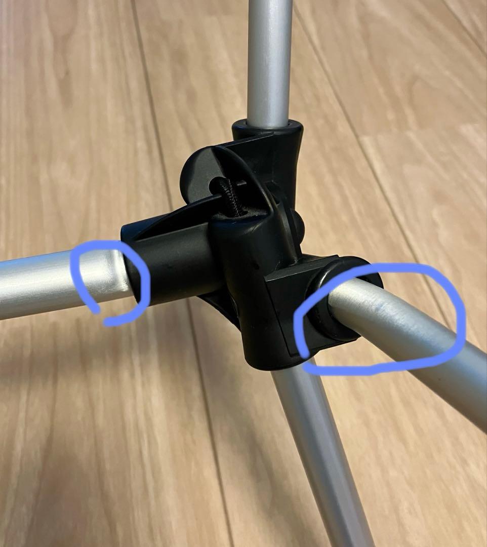 Helinoxのアウトドアチェアーです。
