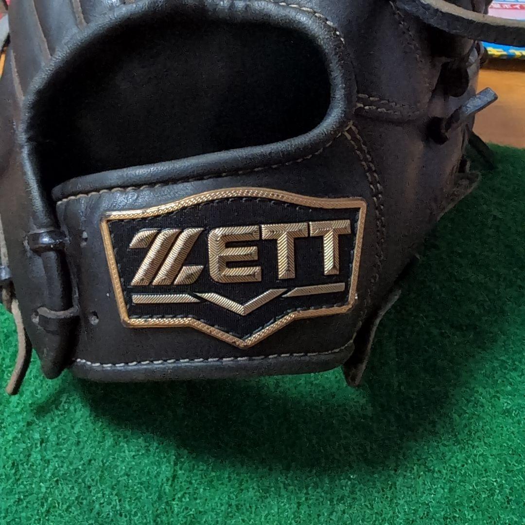 ZETT ブラック 硬式グローブ　　　　値下げしました