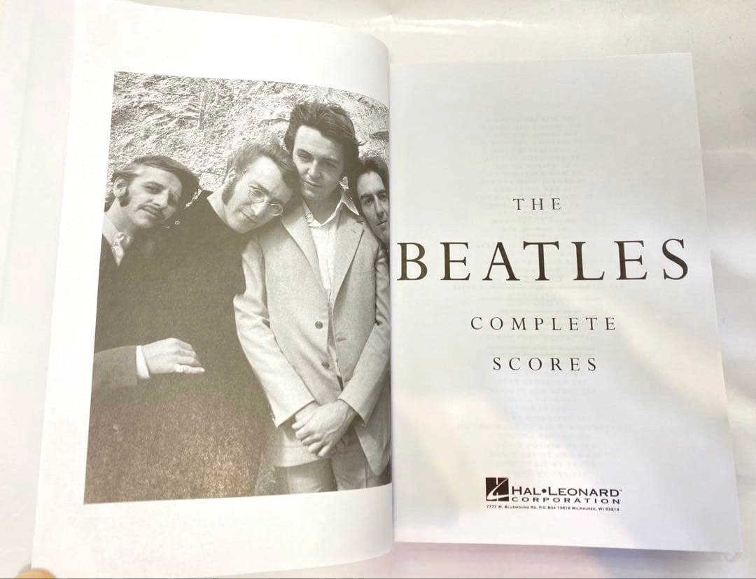 THE BEATLES COMPLETE SCORES ビートルズ 楽譜集 絶版