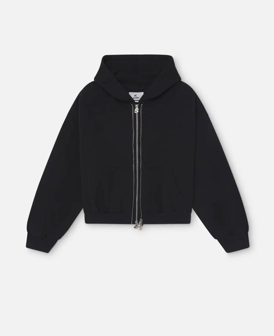 scuffeパーカー STEEL BLACK ZIPPER