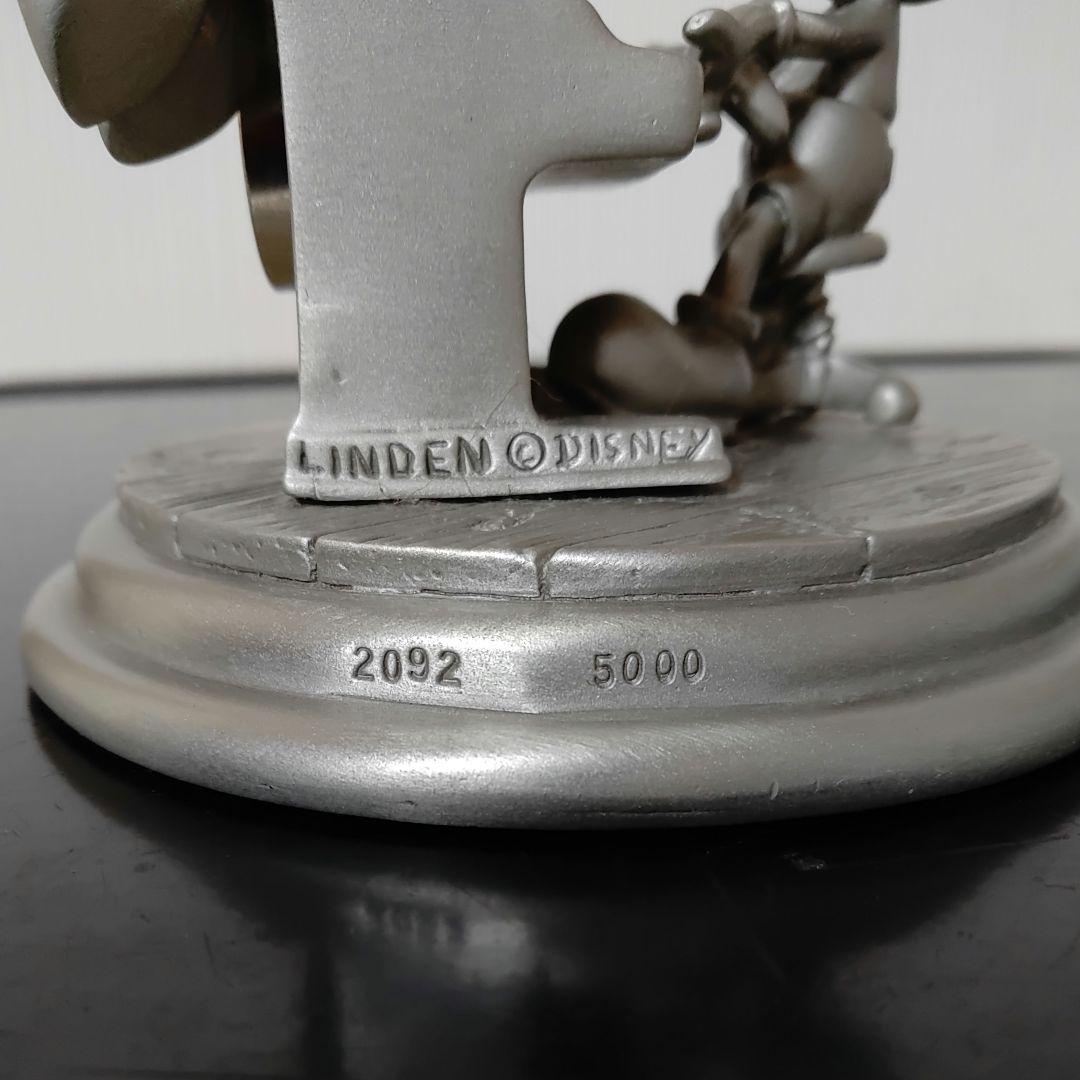 激レア【世界5000個限定】LINDEN ディズニー ミッキー＆ミニー 時計希少