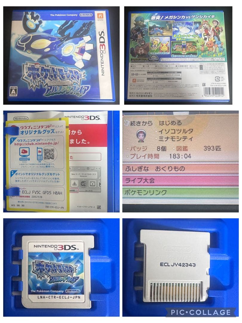 ポケットモンスター DS　3DS　ソフトセット 17本　ケース 説明書あり