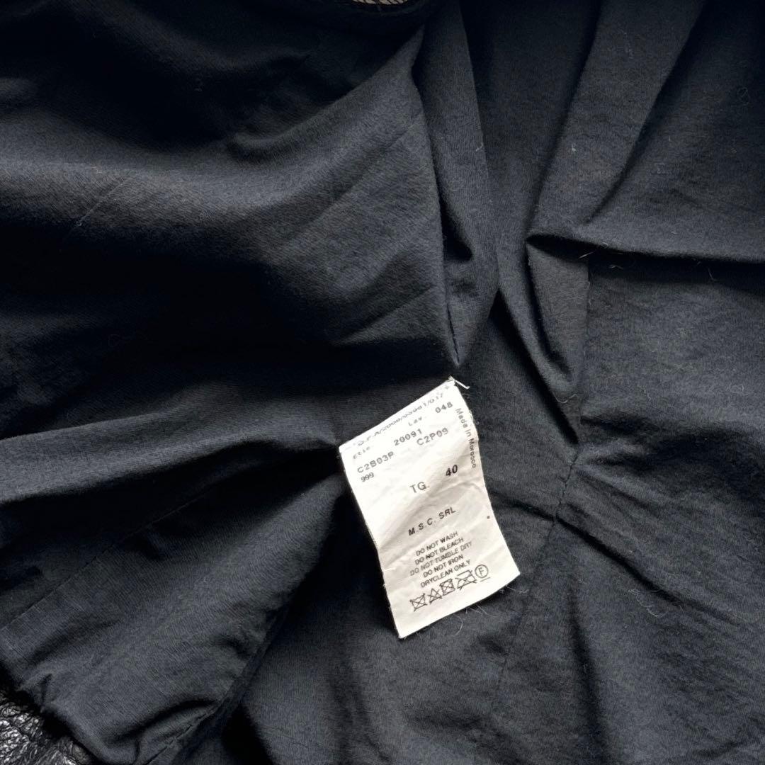 ジャケット・アウター 00s emporio armani single leather jacket