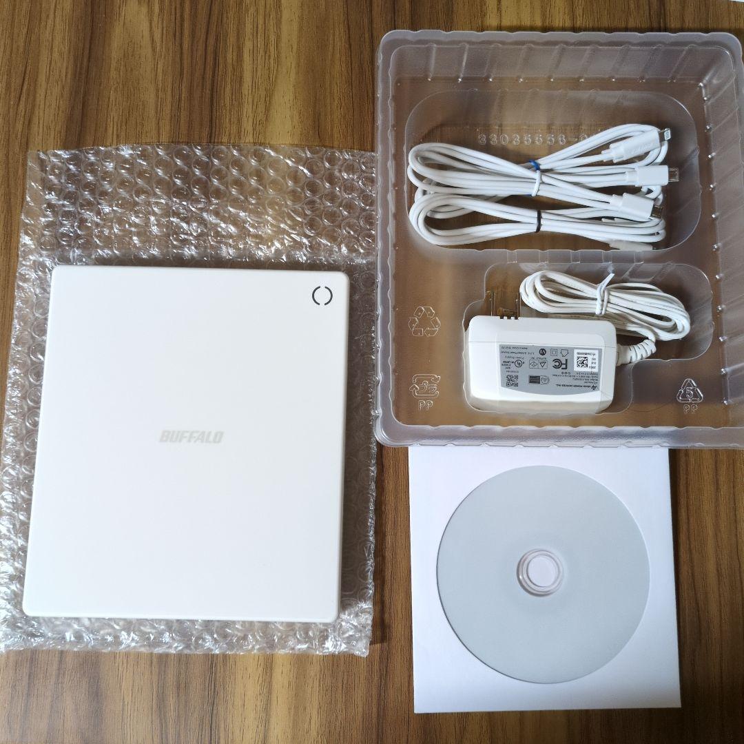 新品未使用 BUFFALO ラクレコ+ (LRR-C1) ホワイト