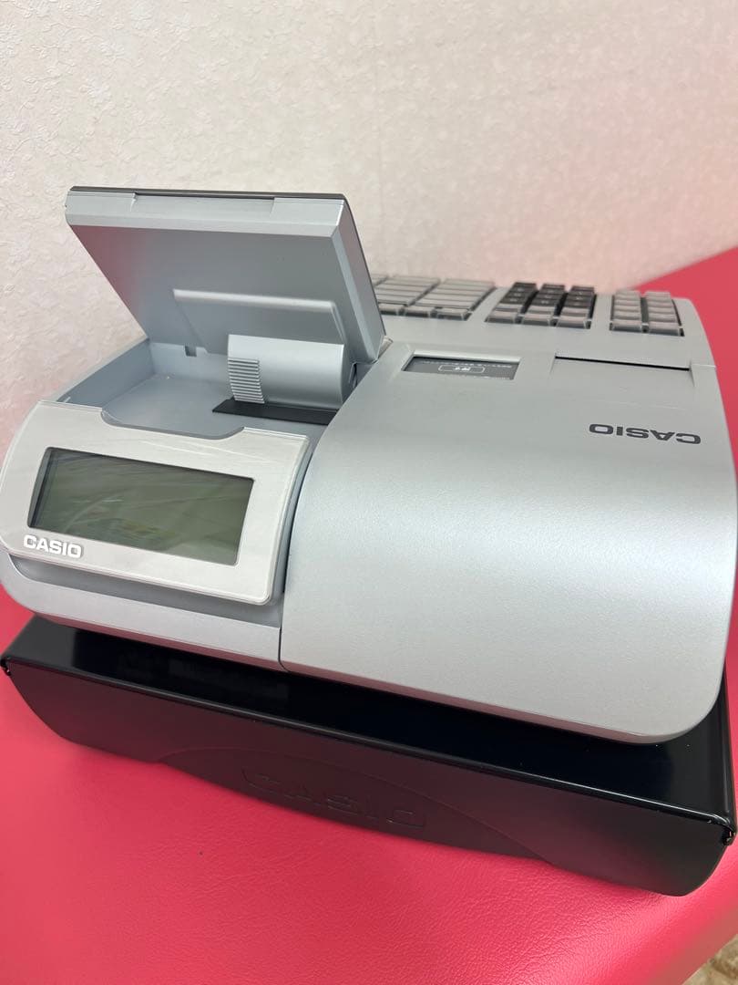 CASIO TE-2700 レジスター シルバー