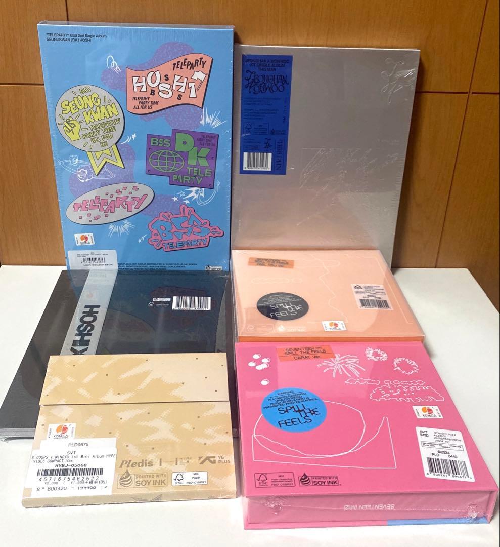 新品未開封 SEVENTEEN アルバム CD 6枚セット ③