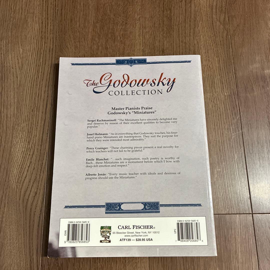 アート・デザイン・音楽 Godowsky/ Collection Vol. 5 CARL FISCHER