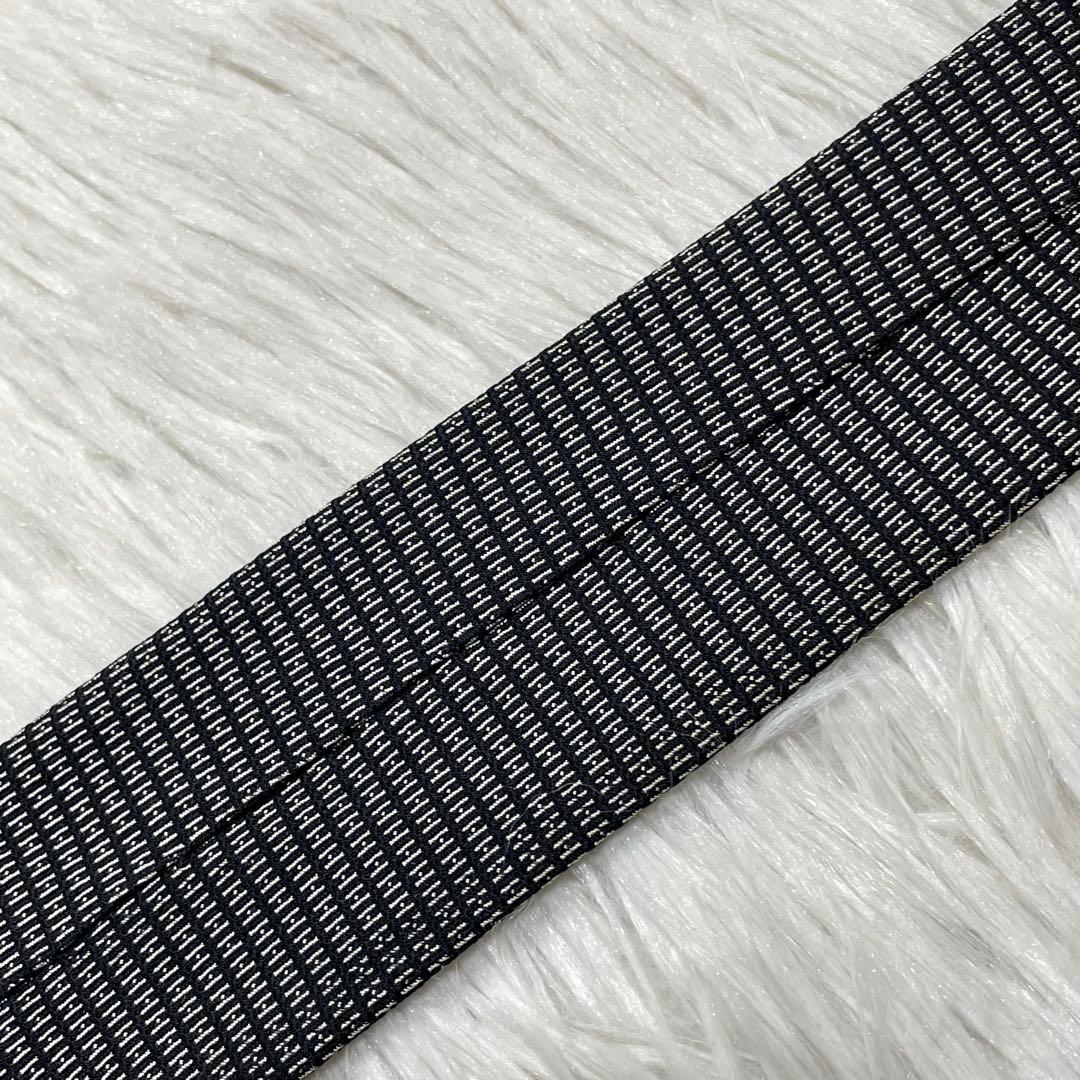 TG3139 HERMES エルメス パターン柄 シルク ネクタイ フランス製